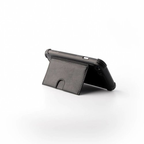 Luxe Bumpercase hoesje voor de Apple iPhone 7 - Zwart