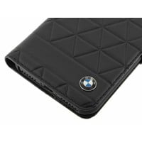 BMW Originele Hexagon Folio Bookcase Hoesje voor de Apple iPhone X / XS - Zwart