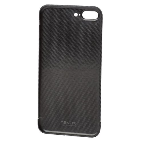 Nevox Originele Carbon Back Cover Hoesje voor de Apple iPhone 7 Plus - Zwart