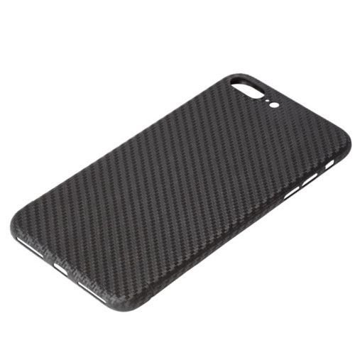 Nevox Originele Carbon Back Cover Hoesje voor de Apple iPhone 8 Plus - Zwart