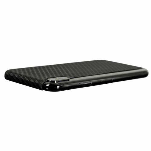 Nevox Originele Carbon Back Cover Hoesje voor de Apple iPhone XS - Zwart