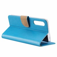 Bookcase Huawei P20 Pro hoesje - Blauw