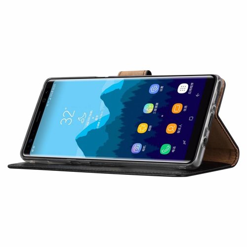 Bookcase Samsung Galaxy Note 8 hoesje - Zwart