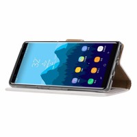 Bookcase Samsung Galaxy Note 8 hoesje - Wit