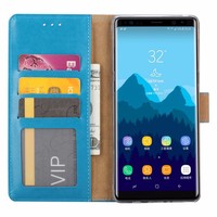 Bookcase Samsung Galaxy Note 8 hoesje - Blauw