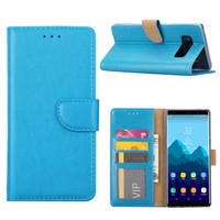 Bookcase Samsung Galaxy Note 8 hoesje - Blauw