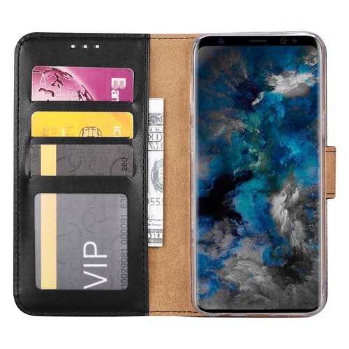 Bookcase Samsung Galaxy S9 hoesje - Zwart