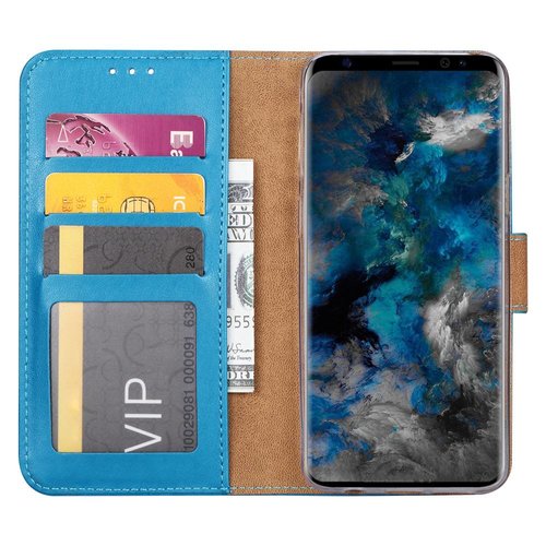 Bookcase Samsung Galaxy S9 hoesje - Blauw