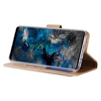 Bookcase Samsung Galaxy S9 hoesje - Goud