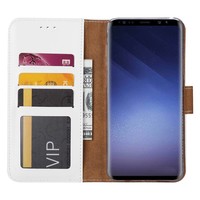 Bookcase Samsung Galaxy S9 Plus hoesje - Wit