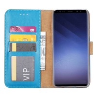 Bookcase Samsung Galaxy S9 Plus hoesje - Blauw