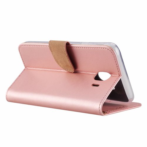 Bookcase Samsung Galaxy J4 2018 hoesje - Rosé Goud