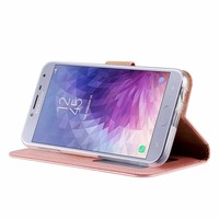 Bookcase Samsung Galaxy J4 2018 hoesje - Rosé Goud