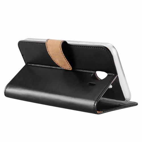 Bookcase Samsung Galaxy J4 2018 hoesje - Zwart