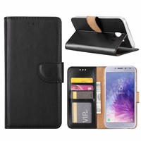 Bookcase Samsung Galaxy J4 2018 hoesje - Zwart