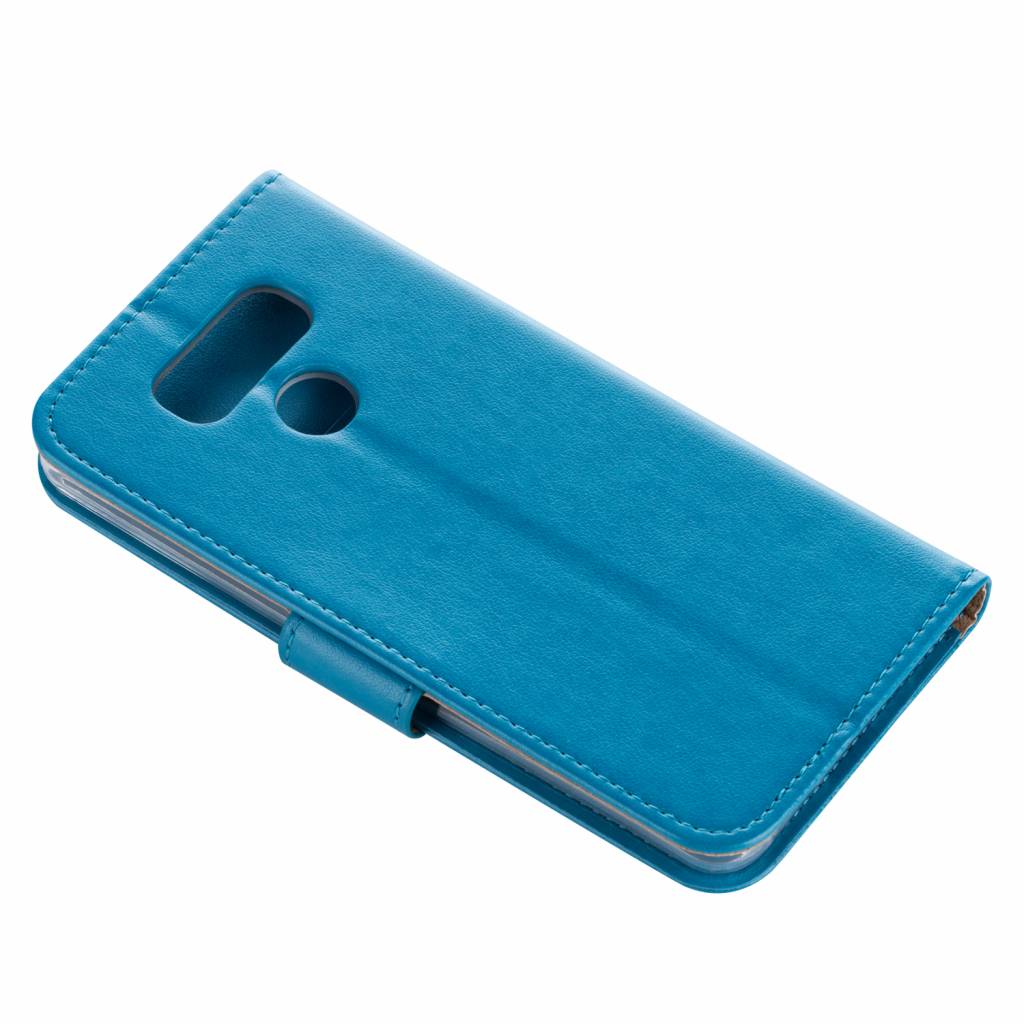 bizon steek Zo veel Bookcase LG G6 hoesje - Blauw - Diamtelecom