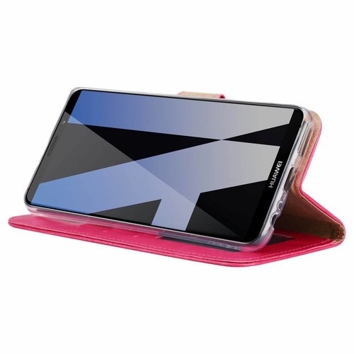 Bookcase Huawei Mate 10 Lite hoesje - Roze