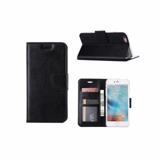 Bookcase Apple iPhone 6 Plus / 6S Plus hoesje - Zwart