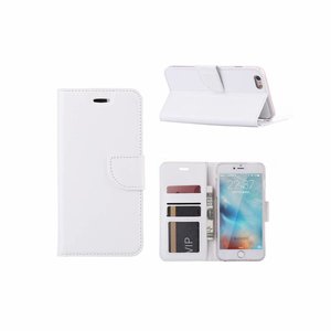 Bookcase Apple iPhone 6 Plus / 6S Plus hoesje - Wit