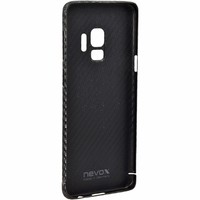 Nevox Originele Carbon Back Cover Hoesje voor de Samsung Galaxy S9 - Zwart