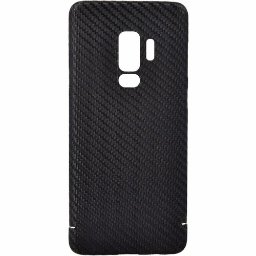 Nevox Nevox Originele Carbon Back Cover Hoesje voor de Samsung Galaxy S9 Plus - Zwart