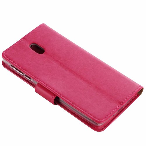 Bookcase Nokia 3 hoesje - Roze