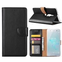 Bookcase Sony Xperia XZ2 Premium hoesje - Zwart