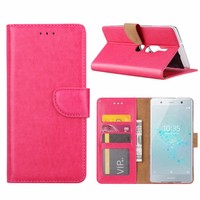 Bookcase Sony Xperia XZ2 Premium hoesje - Roze