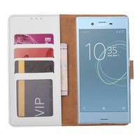 Bookcase Sony Xperia XZs hoesje - Wit