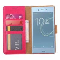 Bookcase Sony Xperia XZs hoesje - Roze