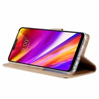 Bookcase LG G7 ThinQ hoesje - Goud