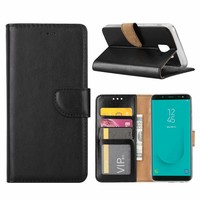 Bookcase Samsung Galaxy J6 2018 hoesje - Zwart