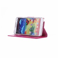 Bookcase Samsung Galaxy Note 3 hoesje - Roze