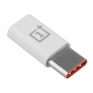 Originele Micro-USB naar Type-C Adapter - Wit