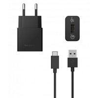 Sony Originele Fast Charging Oplader UCH12 met 1 Meter Type-C & micro-USB kabel