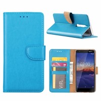 Bookcase Nokia 5.1 hoesje - Blauw