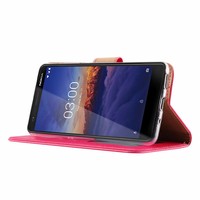 Bookcase Nokia 5.1 hoesje - Roze