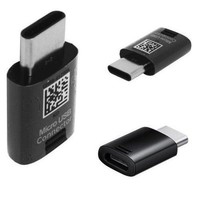 Samsung Originele Micro-USB naar Type-C Adapter verloop - Zwart
