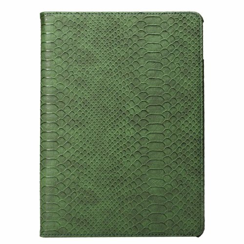 Schubben design Lederen Roterende hoes voor de Apple iPad Air 2 9.7 inch - Smaragdgroen