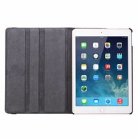 Schubben design Lederen Roterende hoes voor de Apple iPad Air 2 9.7 inch - Bruin