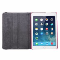 Schubben design Lederen Roterende hoes voor de Apple iPad Air 9.7 inch - Roze