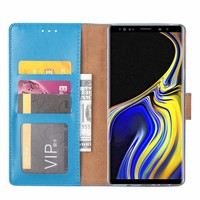 Bookcase Samsung Galaxy Note 9 hoesje - Blauw