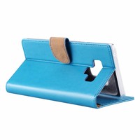 Bookcase Samsung Galaxy Note 9 hoesje - Blauw