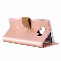 Bookcase Samsung Galaxy Note 9 hoesje - Rosé Goud