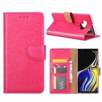 Bookcase Samsung Galaxy Note 9 hoesje - Roze