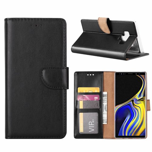 Bookcase Samsung Galaxy Note 9 hoesje - Zwart