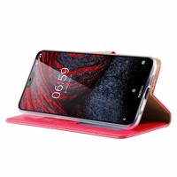 Bookcase Nokia 6.1 Plus hoesje - Roze