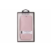 Guess Originele Transparante Iridescent Samsung Galaxy S8 Plus Backcase - Rosé Goud