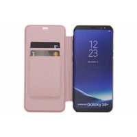 Guess Originele Transparante Iridescent Samsung Galaxy S8 Plus Backcase - Rosé Goud