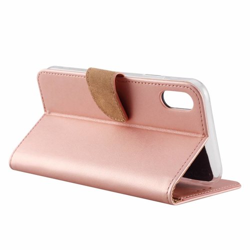 Bookcase Apple iPhone XR hoesje - Rosé Goud